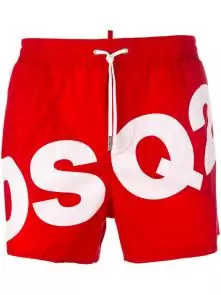 dsquared2 underwear short collections hommes dsq2 red